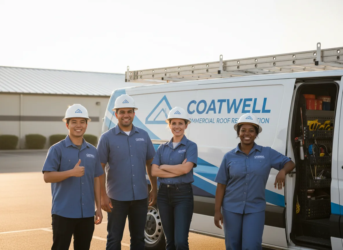 Commercial roof coating company in Kennard, TX